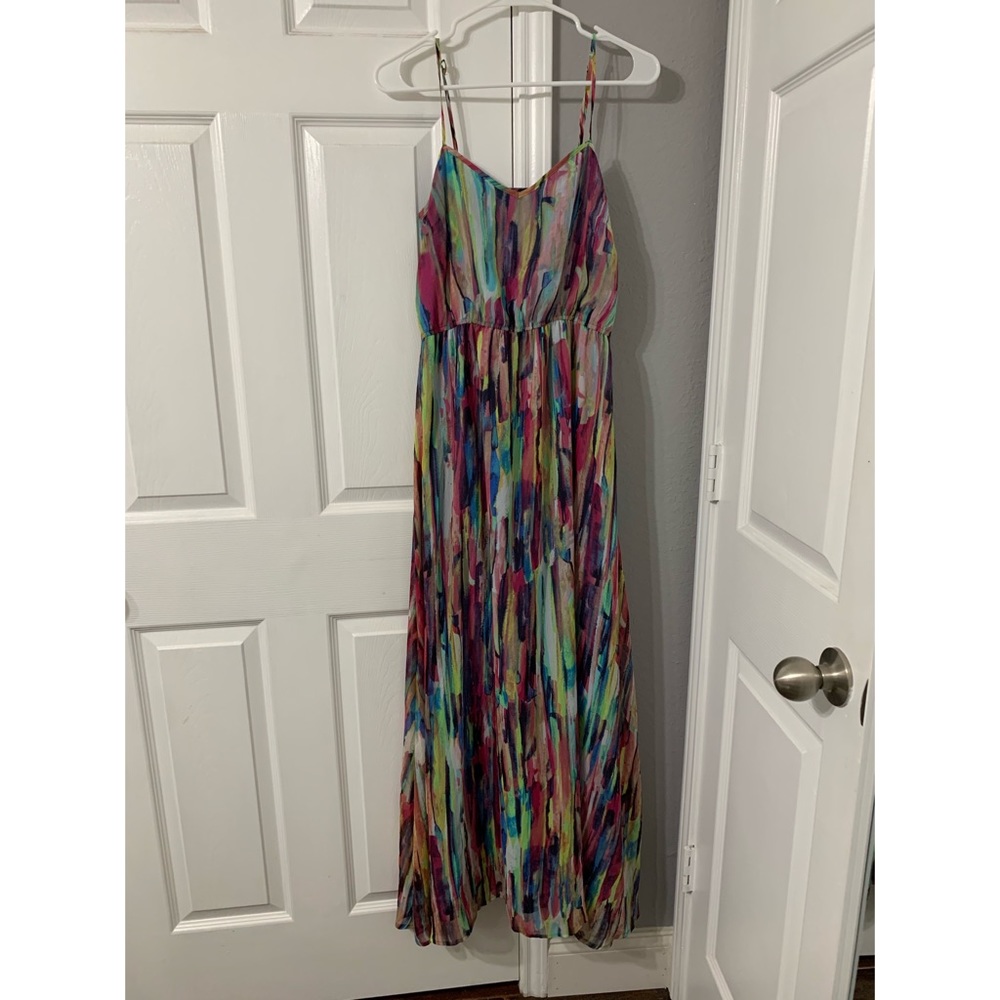 Colorful maxi dress